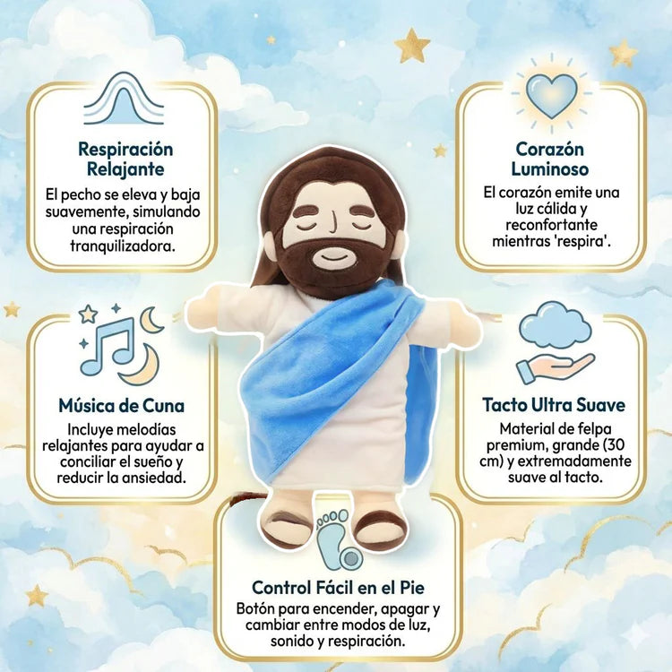 Peluche Virgen María que Respira