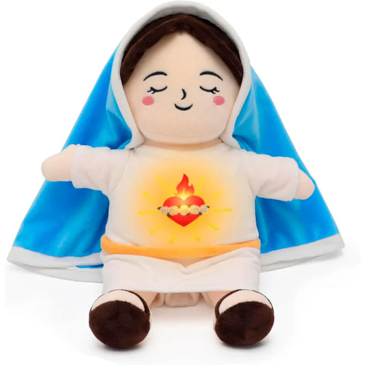 Peluche Virgen María que Respira